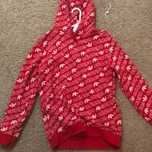 Red Adidas jacket
